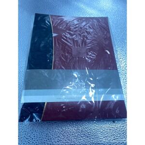 Nantucket Home Life Memories Photo Album Holds 200 4x6 Photos Burgundy Navy Blue